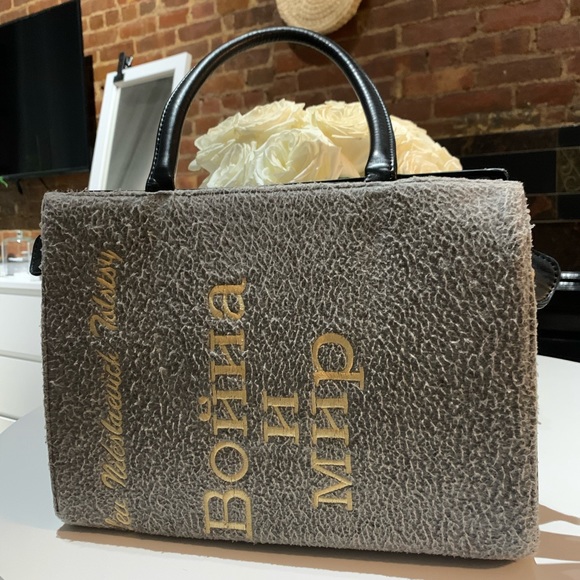 Grey Top Handle Bag - Picture 2 of 8